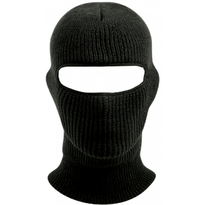 BLACK  SINGLE EYE THERMAL BALACLAVA